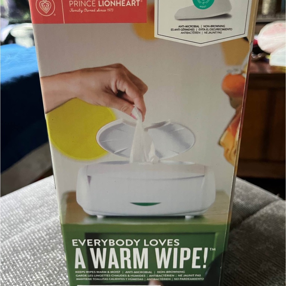 Prince Lionheart Warm Wipe Warmer - White